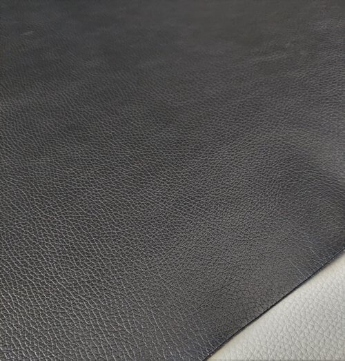 Haberdashery/Shoes leather - Black, textured, "Dollaro", soft 1,6mm, 162dm2 - Image 3