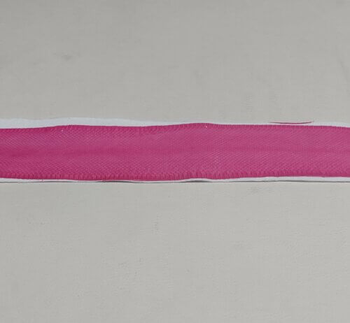 Exotic leather (snake) - Pink, with hardener, 0,8mm, 75x8 - Image 4