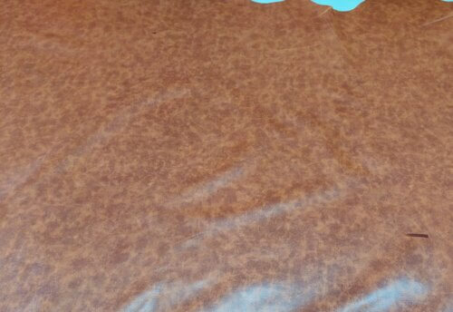 Haberdashery leather - brown, plain, medium hardness, 1,4mm, 239dm2 - Image 4