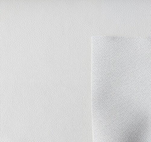 Dirbtinė oda "Mercedes" - Šviesiai pilka, su faktūra, 1,1mm - Image 3