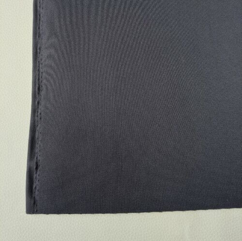 Lubinė medžiaga su porolonu - labai tamsiai pilka, smulkaus rašto - Image 4