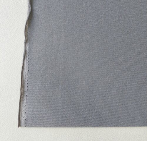 Headliner fabric with foam, Velour, Gray - Image 4