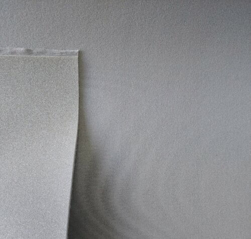 Headliner fabric with foam, Velour, Gray - Image 2