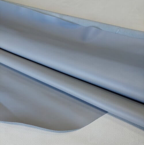 Galanterinė oda - Pilka, minkšta, lygi, 1,3mm, 120x90cm - Image 3