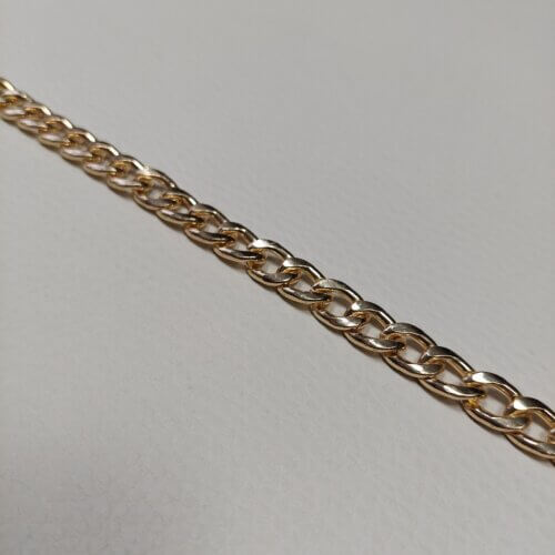 Chain - Italy, gold color, 8mm - Image 3