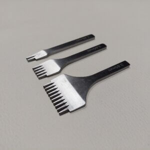 Kaltukų rinkinys, "Šakutės" Prancūziško stiliaus - 3vnt, 3,85mm