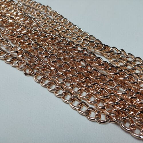 Chain - Italy, gold color, 15mm - Image 3