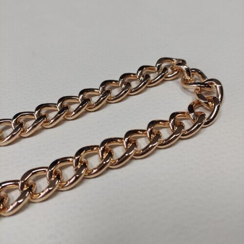 Chain - Italy, gold color, 15mm - Image 2