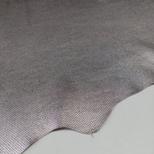 Galanterinė/drabužinė oda - Šviesiai ružava, blizgi, perforuota, minkšta, 1,0-1,1mm, 90x70cm - Image 2