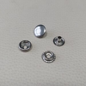Spaudės (Standart) - Nerūdijančio plieno, 15mm, 50vnt, 2 galimos spalvos