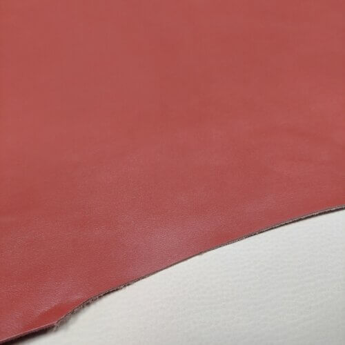 Galanterinė oda - Ruda, lygi, vidut. minkštumo, 1,5mm, 136x58cm - Image 4