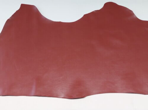 Galanterinė oda - Ruda, lygi, vidut. minkštumo, 1,5mm, 136x58cm - Image 2