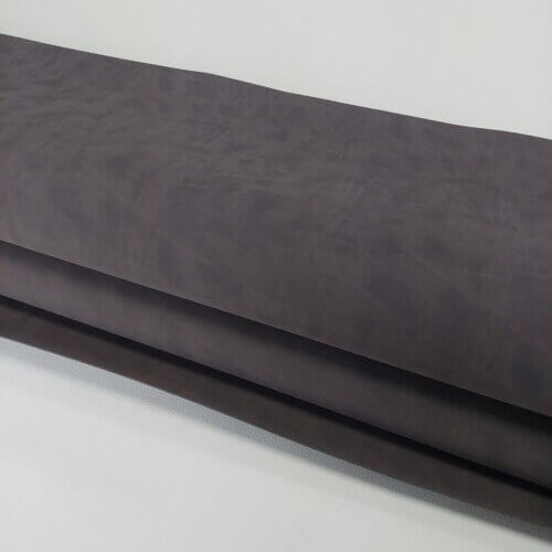 Bonded leather "Nubuck Toro" - Dark brown, 1,6-1,8mm thickness - Image 3