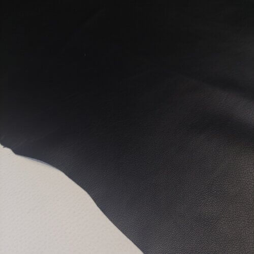 Haberdashery/clothing leather - Black, soft, 0,6-0,8mm - Image 3
