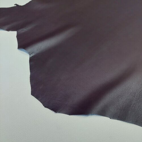 Clothing leather - brown, soft, 0,7-0,8mm, 80x75cm - Image 3