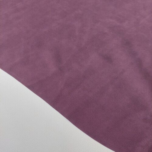Galanterinė oda - Zomšas, Violetinė, vidut. minkštumo, 1,6mm - Image 3