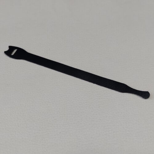 Velcro (kontaktinis) dirželis - Juoda, limpanti, 12mm - Image 3