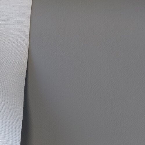 Automotive artificial leather "Mercedes" - Gray (darker), Large texture, 1,1mm - Image 3