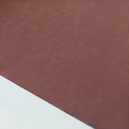 Bonded leather "Nubuck Magic" - Brown, 1,8mm thickness - Image 4