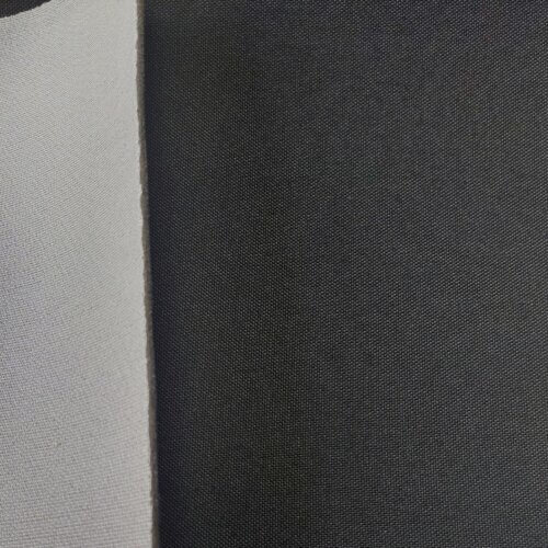 Material for car seat with foam – black with small texture - Image 3