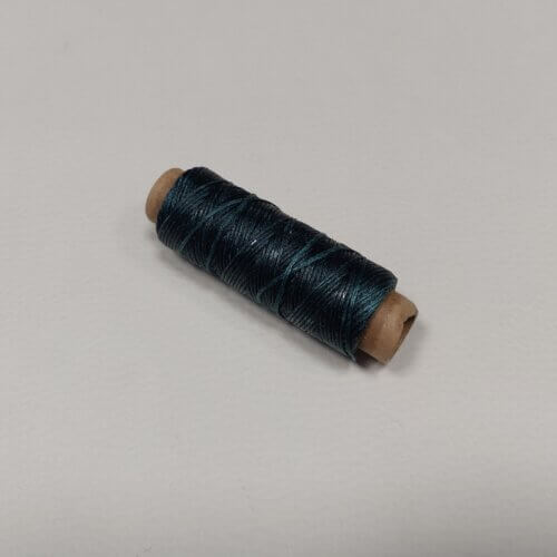 Waxed thread – dark green, 1mm - Image 2