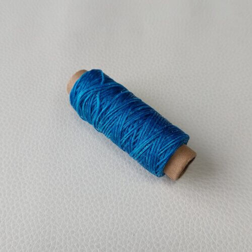 Waxed thread – blue, 1mm - Image 2