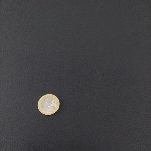 Automotive artificial leather "BMW" - Black, Medium texture, 1,1mm - Image 2