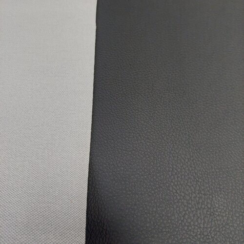 Automotive artificial leather "BMW" - Black, Medium texture, 1,1mm - Image 4