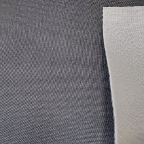 Material for car seat with foam – dark gray/anthracite with small texture - Image 3