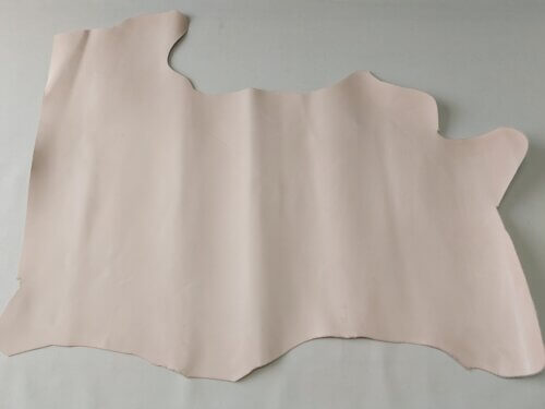 Vegetable tanned leather - not colored, soft, 1,6mm - Image 4