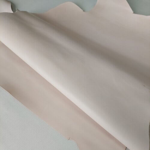 Vegetable tanned leather - not colored, soft, 1,6mm - Image 2