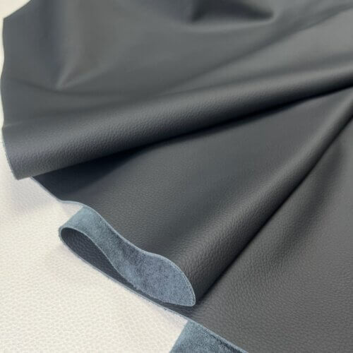 Automotive leather - black, textured, soft, BMW, "Beluga", 260dm2, 1,2mm - Image 2