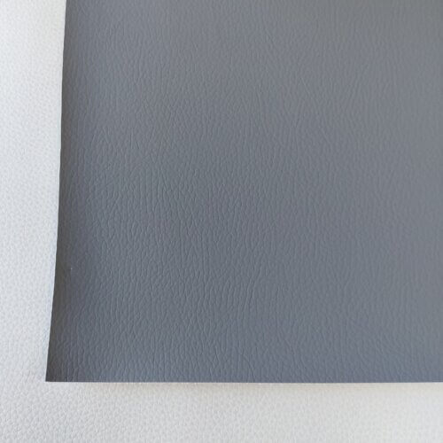 Artificial leather for "Motorcycles" - Gray, 1,1mm - Image 2