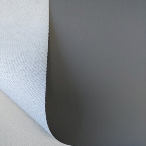 Artificial leather for "Motorcycles" - Gray, 1,1mm - Image 4