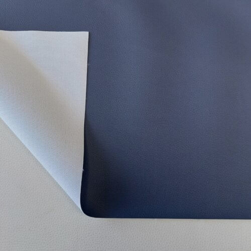Artificial leather for "Yacht" - Dark blue, 1,0mm - Image 3