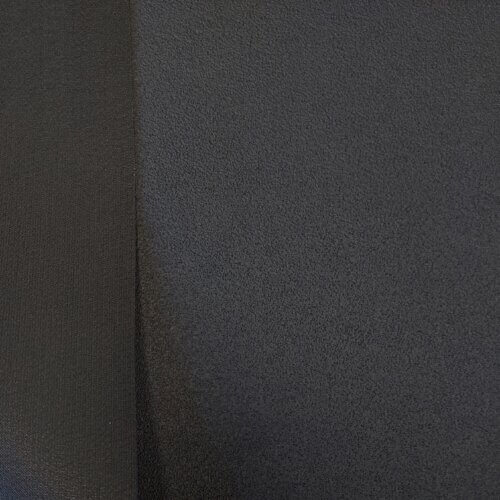 Artificial leather for "Motorcycles" - Black with a rough surface, 1,0mm - Image 4