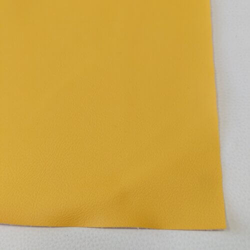 Artificial leather for "Yacht" - Yellow, 1,0mm - Image 3