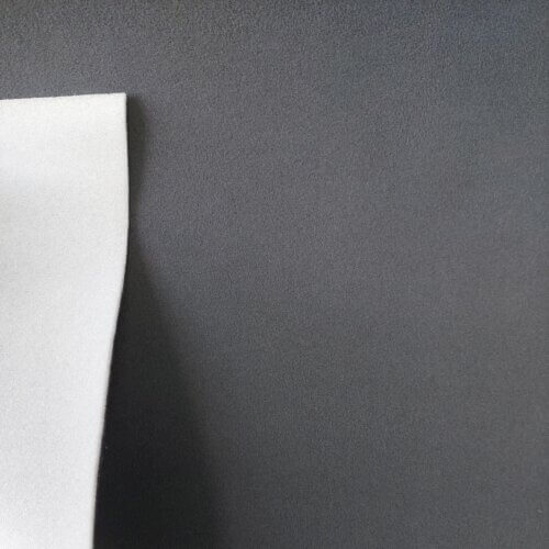 Headliner fabric with foam, Velour, Dark gray - Image 4
