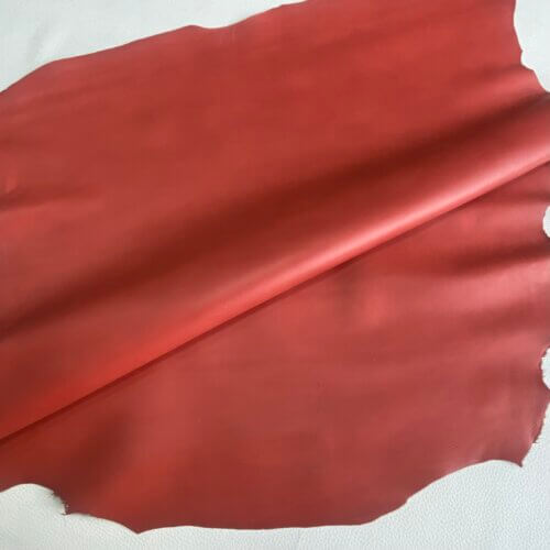 Haberdashery/clothing leather - intense brown, soft, 1,0 -1,1mm - Image 3