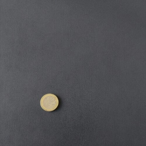 Dirbtinė automobilinė oda - Tamsiai pilka, šiurkštaus paviršiaus, 1,2mm - Image 2