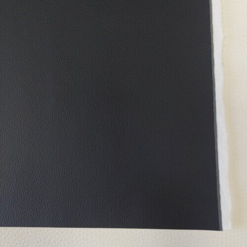 Automotive artificial leather "Hyundai" - Black, small texture, 1,0mm - Image 3