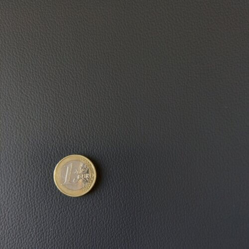 Automotive artificial leather "Hyundai" - Black, small texture, 1,0mm - Image 2