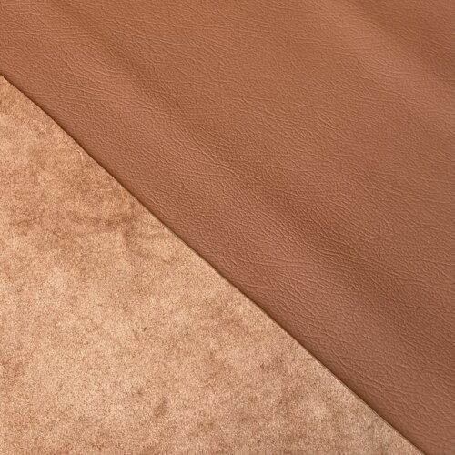 Automotive leather - very high quality, intense brown, textured, 1,2-1,4mm - Image 4