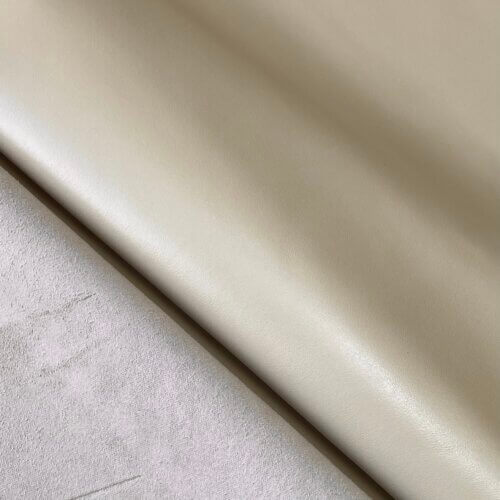 Haberdashery/shoes leather - beige color, cream, soft, high quality, 1,1mm - Image 4