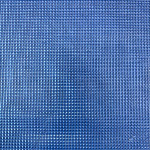 Haberdashery leather – decorated, blue, thin, soft, 0,4-0,5mm - Image 3