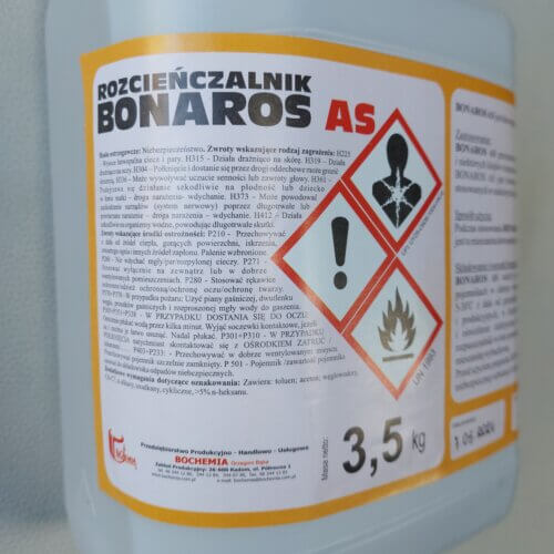 Solvent Bonaros AS, 3,5 kg - Image 3