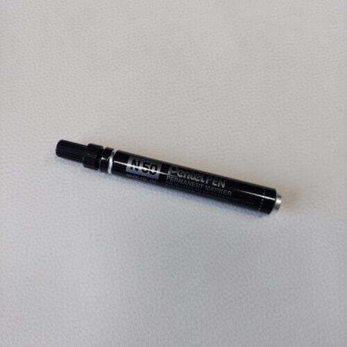 Permanentinis markeris - juodas, Japonija, Pentel Pen N50 - Image 3