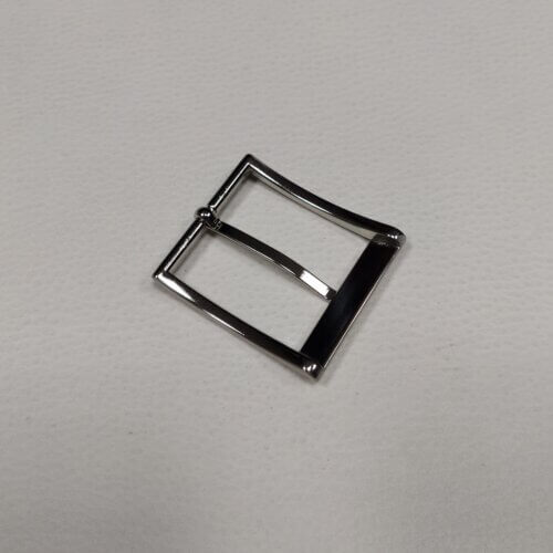 Diržinė sagtis - Italija, 40mm, sidabrinė matinė - Image 2