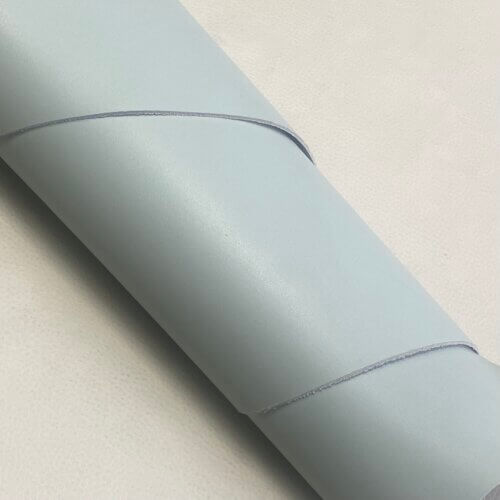 Haberdashery/shoes leather - light blue, soft, plain, 1,4mm - Image 2