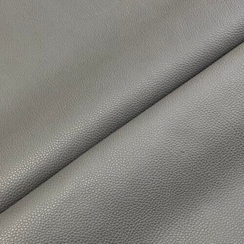 Haberdashery/shoes leather - dark grey, soft, small textured, 1,5mm - Image 3